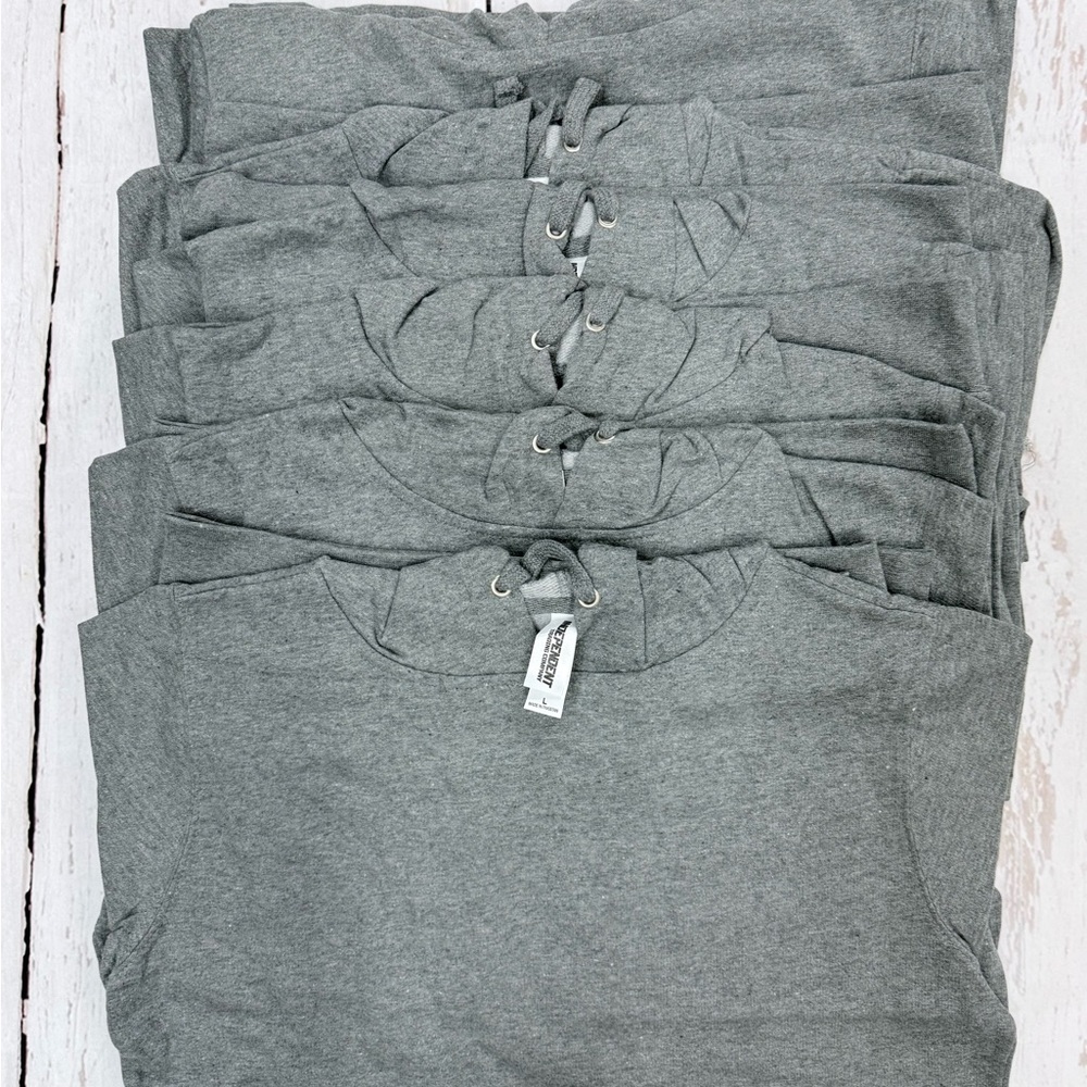 Womens Juniors Hoodie Bundle Independent Trading Mid Weight Pullover (6) LARGE